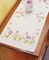 Janlynn Stamped Embroidery Dresser Scarf 14"X35"-Tulip Garden